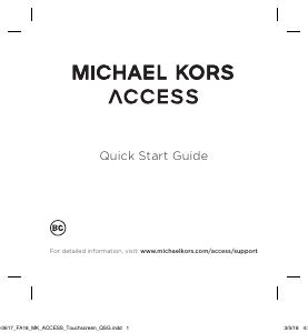 michael kors manual.